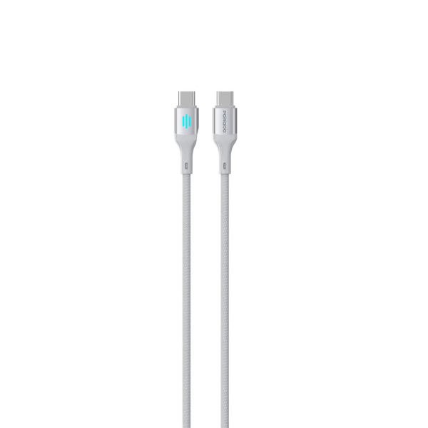 كابل Porodo USB-C إلى USB-C للشحن ونقل البيانات – PD 240 واط image 0