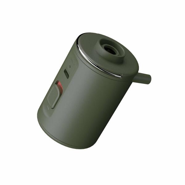 مضخة هواء من Porodo – نفخ وتفريغ – بطارية ‎800mAh‎ – شحن Type-C – أخضر image 1